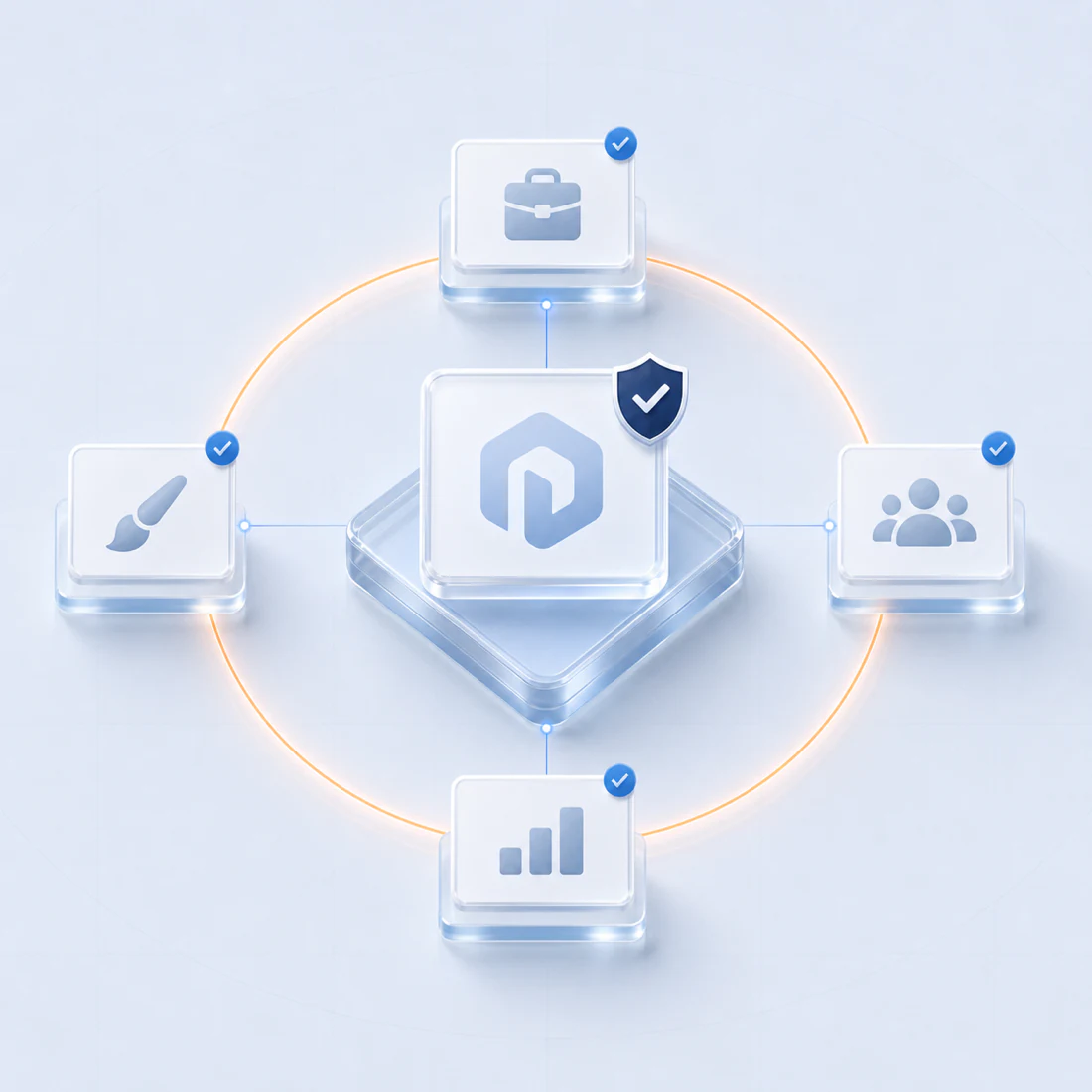 One approved identity aligned across every department