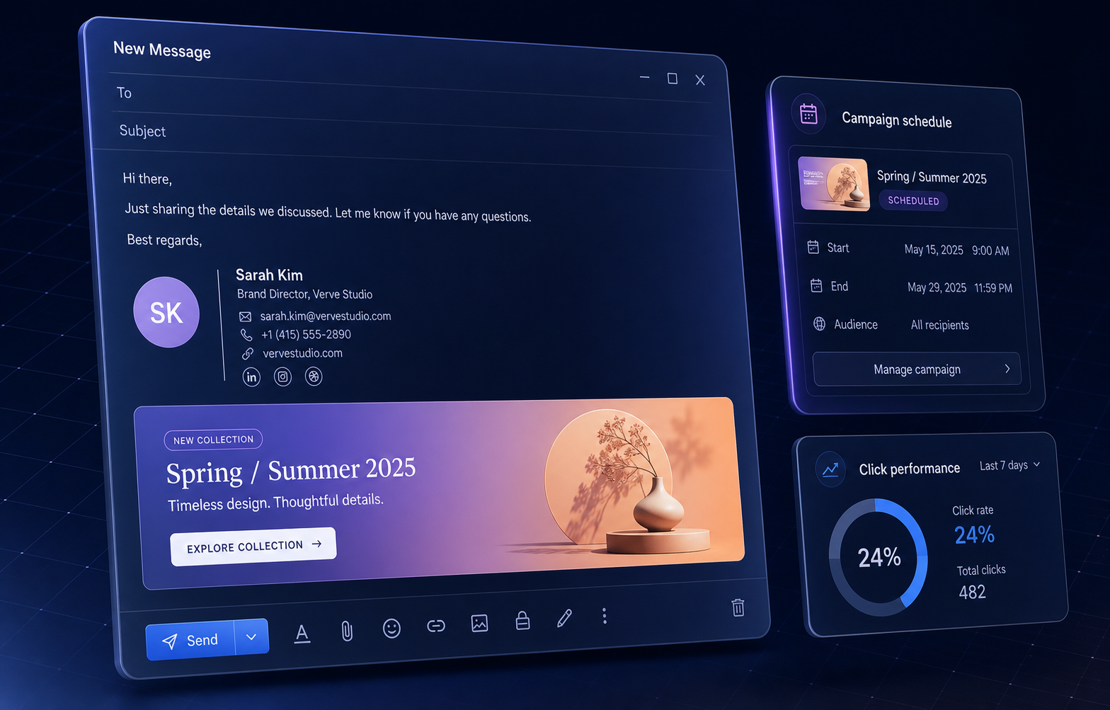 Client campaign Mailmyra template
