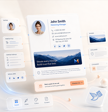 Mailmyra signature export for major email clients